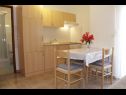 Appartements Ivan - 300 m from sea: A3(2), A4(2), SA5(2), A6(2) Nin - Riviera de Zadar  - Appartement - A6(2): cuisine salle à manger