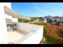 Appartements Nika - nice garden: A1(2), A2(4+1), A3(6), A4(2) Nin - Riviera de Zadar  - Appartement - A4(2): terrasse