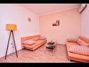 Appartements Roko - 50 meters from sandy beach: A1 (2+2) Obrovac - Riviera de Zadar  - Appartement - A1 (2+2): séjour