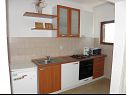 Appartements Pupa - nice family apartments: A1 Dora(4+1), A2 Mihael(4+1), A3 Tea(2+1) Petrcane - Riviera de Zadar  - Appartement - A3 Tea(2+1): cuisine