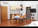 Appartements Mari - 100 m from beach: A1(4), A2(4) Petrcane - Riviera de Zadar  - Appartement - A1(4): cuisine salle à manger