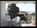 Appartements Mari - 100 m from beach: A1(4), A2(4) Petrcane - Riviera de Zadar  - Appartement - A1(4): terrasse