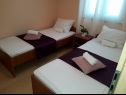 Appartements Mediterraneo - with own parking space: A2(2+3), SA3(2+1), SA4(2+1) Privlaka - Riviera de Zadar  - Appartement - A2(2+3): chambre &agrave; coucher