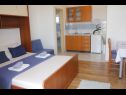 Appartements Mediterraneo - with own parking space: A2(2+3), SA3(2+1), SA4(2+1) Privlaka - Riviera de Zadar  - Studio appartement - SA3(2+1): chambre &agrave; coucher