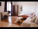 Appartements Mediterraneo - with own parking space: A2(2+3), SA3(2+1), SA4(2+1) Privlaka - Riviera de Zadar  - Studio appartement - SA4(2+1): chambre &agrave; coucher
