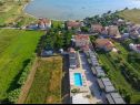 Appartements Ani - with pool : SA4(2), A5(2+2), A6(2+2) Privlaka - Riviera de Zadar  - vue sur la mer