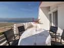 Maisons de vacances Dali - with pool and view: H(8+2) Razanac - Riviera de Zadar  - Croatie  - H(8+2): terrasse