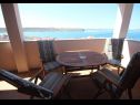 Appartements Andrija - with great view: A1(2), A2(4), A3(4+1), A4(2+1) Rtina - Riviera de Zadar  - Appartement - A3(4+1): terrasse