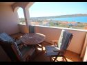 Appartements Andrija - with great view: A1(2), A2(4), A3(4+1), A4(2+1) Rtina - Riviera de Zadar  - Appartement - A3(4+1): terrasse