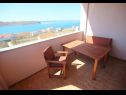 Appartements Andrija - with great view: A1(2), A2(4), A3(4+1), A4(2+1) Rtina - Riviera de Zadar  - Appartement - A4(2+1): terrasse