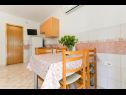 Appartements Edi - amazing location by the sea: A1(4), A2(4), A3(4), A4(4) Rtina - Riviera de Zadar  - Appartement - A1(4): salle &agrave; manger