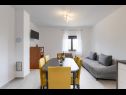 Appartements Edi - amazing location by the sea: A1(4), A2(4), A3(4), A4(4) Rtina - Riviera de Zadar  - Appartement - A4(4): salle &agrave; manger