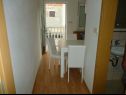 Appartements Dream - nearby the sea: A1-small(2), A2-midldle(2), A3-large(4+1) Seline - Riviera de Zadar  - Appartement - A2-midldle(2): couloir