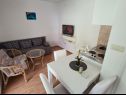 Appartements Dream - nearby the sea: A1-small(2), A2-midldle(2), A3-large(4+1) Seline - Riviera de Zadar  - Appartement - A1-small(2): séjour