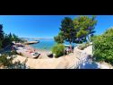  Helena - beachfront: H(3+1) Starigrad-Paklenica - Riviera de Zadar  - Croatie  - plage