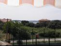 Appartements Andy - only 50 m from beach: A1(3+1), A2(2+1), SA1(2) Sukosan - Riviera de Zadar  - Studio appartement - SA1(2): vue de la terrasse