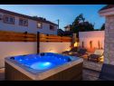 Maisons de vacances Sanya - stone house with outdoor hot tub: H(4) Sukosan - Riviera de Zadar  - Croatie  - détail