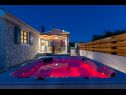 Maisons de vacances Sanya - stone house with outdoor hot tub: H(4) Sukosan - Riviera de Zadar  - Croatie  - détail