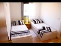 Appartements Almond A1(2+2), A2(4+2), A3(4+2) Vir - Riviera de Zadar  - Appartement - A3(4+2): chambre &agrave; coucher