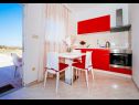 Appartements Ljubo - modern andy cosy A1(2+2), A2(4+2), A3(4+2) Vrsi - Riviera de Zadar  - Appartement - A1(2+2): cuisine salle à manger