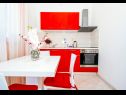 Appartements Ljubo - modern andy cosy A1(2+2), A2(4+2), A3(4+2) Vrsi - Riviera de Zadar  - Appartement - A1(2+2): cuisine salle à manger