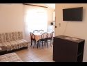 Appartements et chambres Jagoda - comfy and cozy : A1 Lijevi (3+2), A2 Desni (3+2), R1(4) Zadar - Riviera de Zadar  - Appartement - A1 Lijevi (3+2): séjour