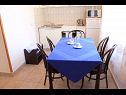 Appartements et chambres Jagoda - comfy and cozy : A1 Lijevi (3+2), A2 Desni (3+2), R1(4) Zadar - Riviera de Zadar  - Appartement - A2 Desni (3+2): cuisine salle à manger