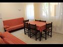 Appartements et chambres Jagoda - comfy and cozy : A1 Lijevi (3+2), A2 Desni (3+2), R1(4) Zadar - Riviera de Zadar  - Chambre - R1(4): salle &agrave; manger
