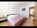 Maisons de vacances Villa Petar 1 - 10m from sea: H(4) Zadar - Riviera de Zadar  - Croatie  - H(4): chambre &agrave; coucher
