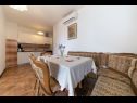 Maisons de vacances Villa Petar 1 - 10m from sea: H(4) Zadar - Riviera de Zadar  - Croatie  - H(4): salle &agrave; manger
