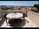 Appartements Ankica - 150 m from beach: A1(2+2), A2(5), A3(4+1), A4(2+2) Zadar - Riviera de Zadar  - Appartement - A2(5): terrasse