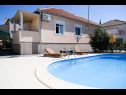 Maisons de vacances Franny - comfortable: H(6+1) Zadar - Riviera de Zadar  - Croatie  - piscine (maison et environs)