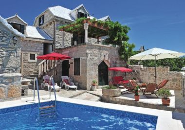 Maisons de vacances Mari 1 - with pool: H(6+1) Donji Humac - Île de Brac  - Croatie 