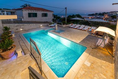 Maisons de vacances Srdjan - with pool: H(10) Sumartin - Île de Brac  - Croatie 