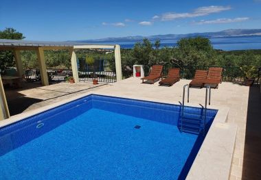 Maisons de vacances Mario - with pool: H(4+2) Supetar - Île de Brac  - Croatie 