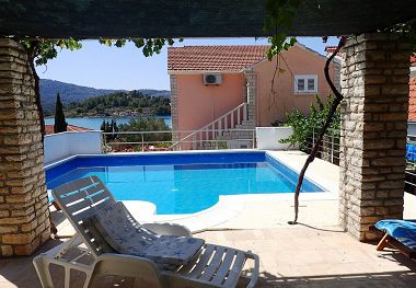Maisons de vacances Gradina 1 - private pool: H(10+2) Baie Gradina (Vela Luka) - Île de Korcula  - Croatie 
