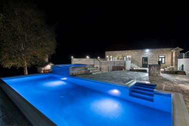 Maisons de vacances Stipe - with pool : H(6+1) Rascane - Riviera de Makarska  - Croatie 