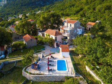 Maisons de vacances Tonci - comfortable & surrounded by nature: H(8+2) Tucepi - Riviera de Makarska  - Croatie 