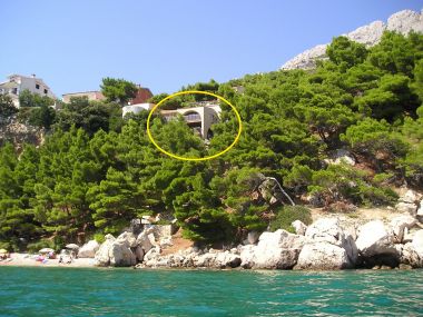 Appartements Mako - 15m from beach: A(7), B(2+3), SA C(2), D(5) Pisak - Riviera de Omis 