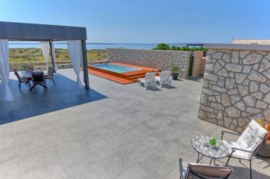Maisons de vacances Ira-70m from the beach and with pool: H(6+1) Kosljun - Île de Pag  - Croatie 