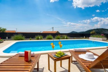 Maisons de vacances Pax - with pool: H(4+2) Marina - Riviera de Trogir  - Croatie 