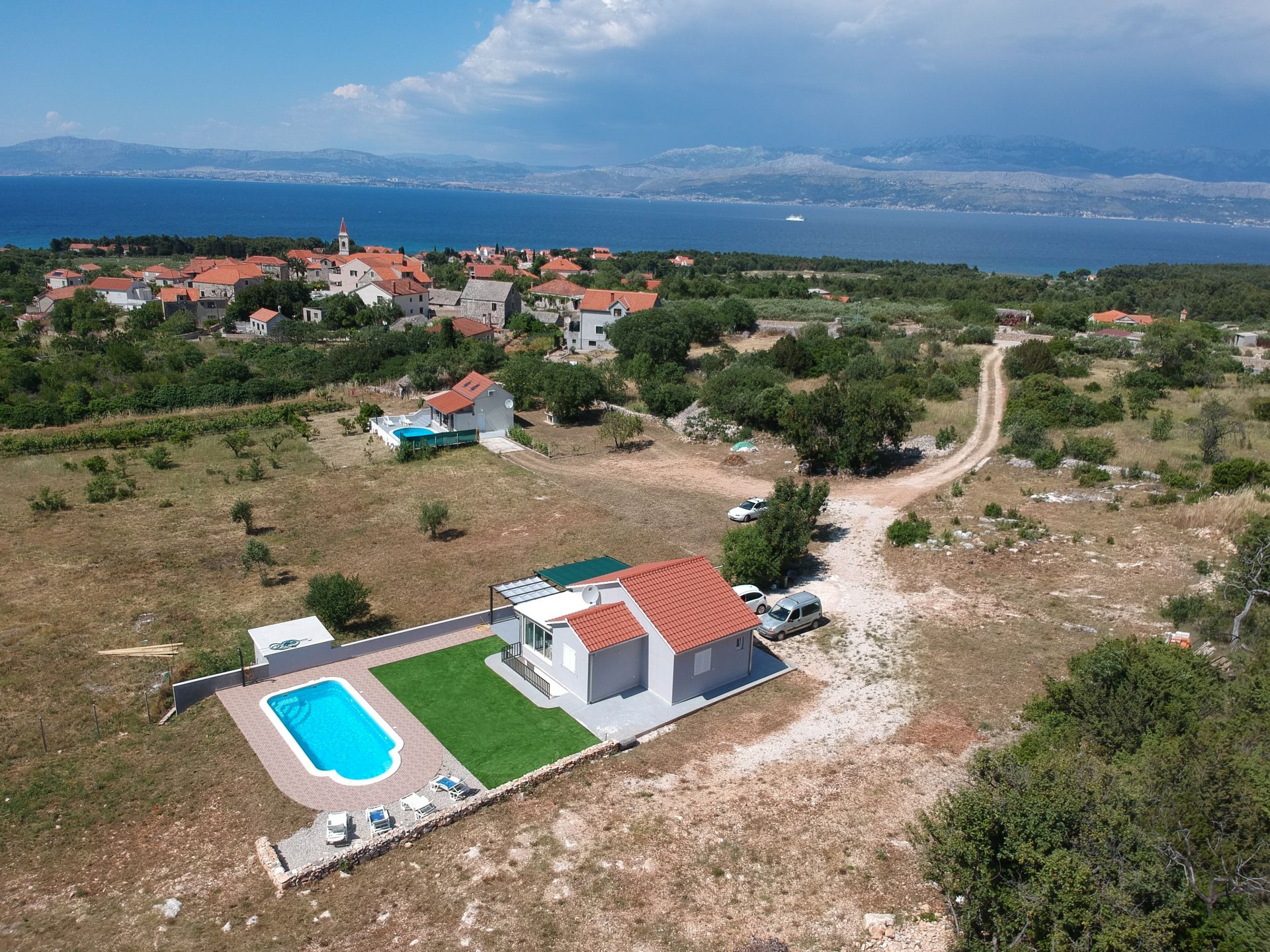 Maisons de vacances Nane Garden - house with pool : H(4+1) Mirca - Île de Brac  - Croatie 