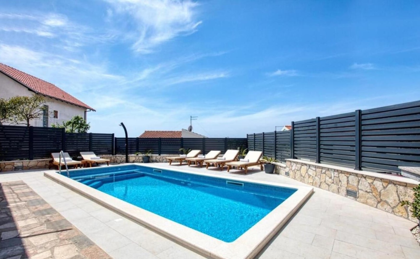 Maisons de vacances Mirka - with heated pool: H(8+2) Baie Stivasnica (Razanj) - Riviera de Sibenik  - Croatie 